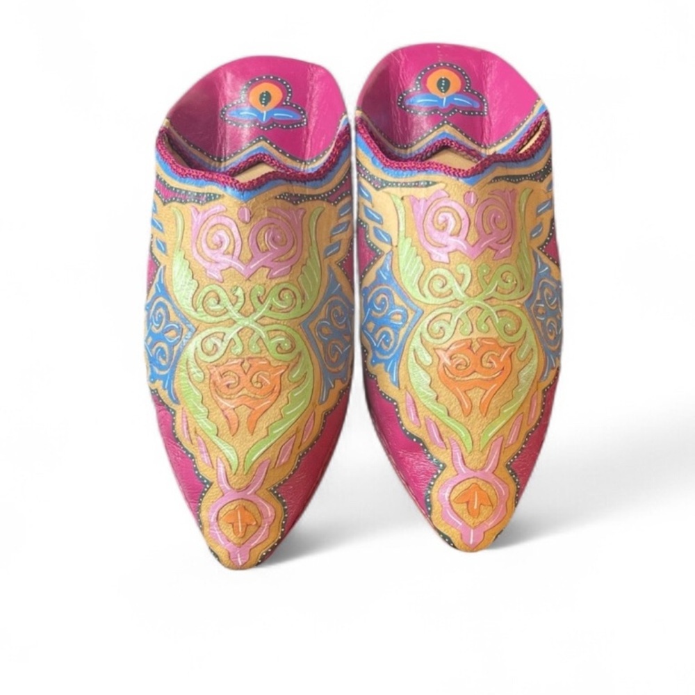 Handmade Leather Moroccan Flats